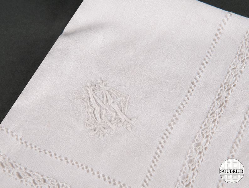 Embroided tablecloth