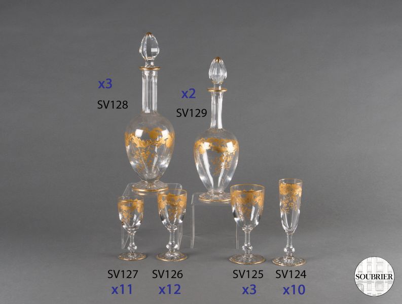 Massenet glassware