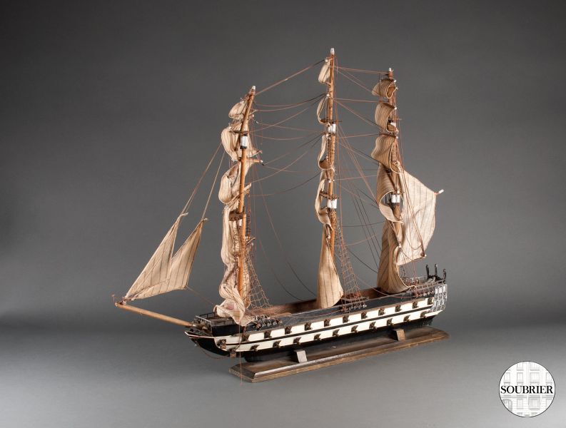 three mast model