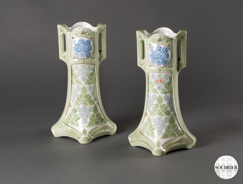 Two ceramic vases