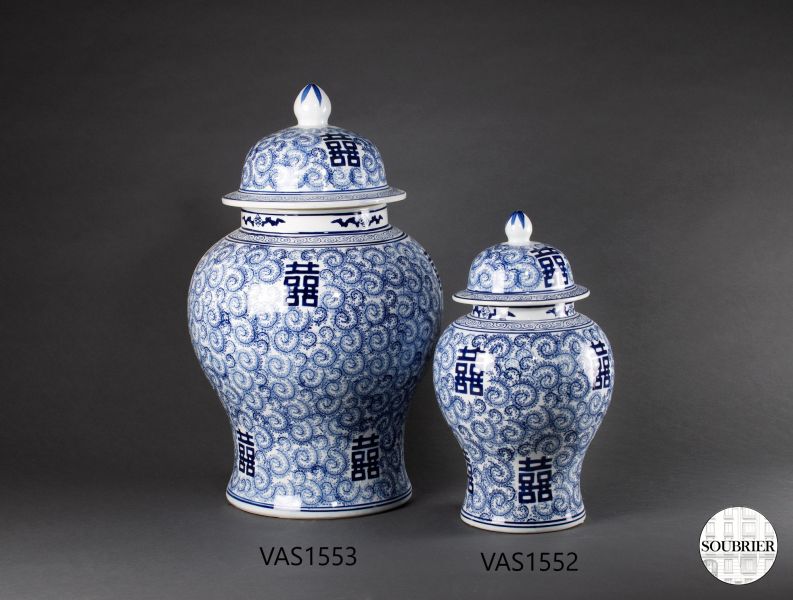 Two Chinese vases