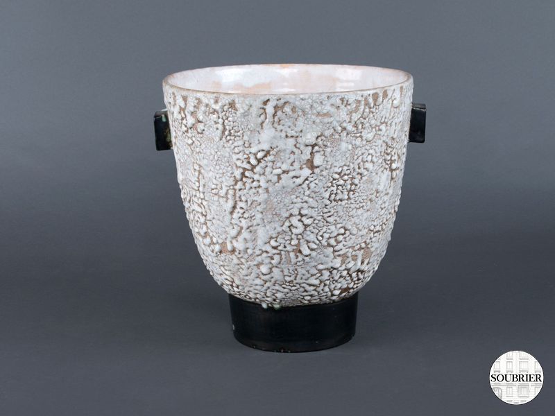 white ceramic vase