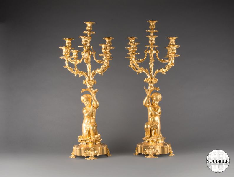 Napoleon III candelabra