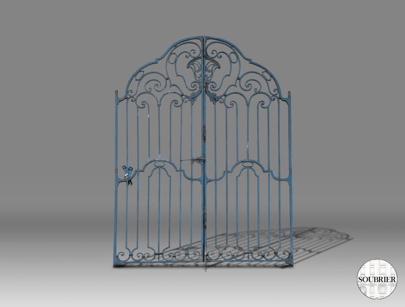 Pair of wrought iron gates