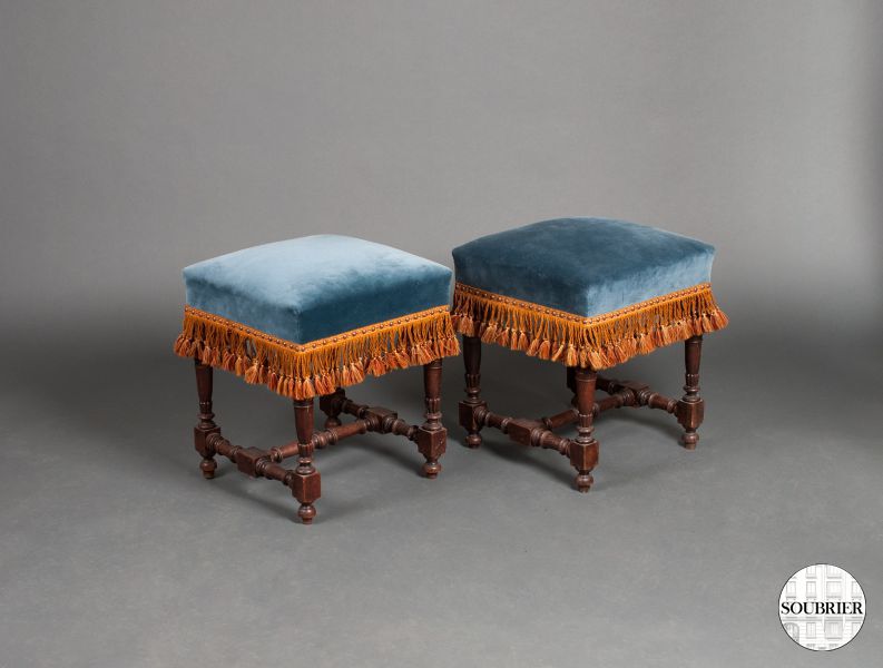 two renaissance style stool