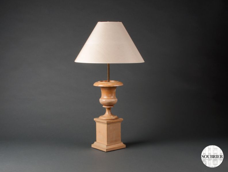 wooden lamp