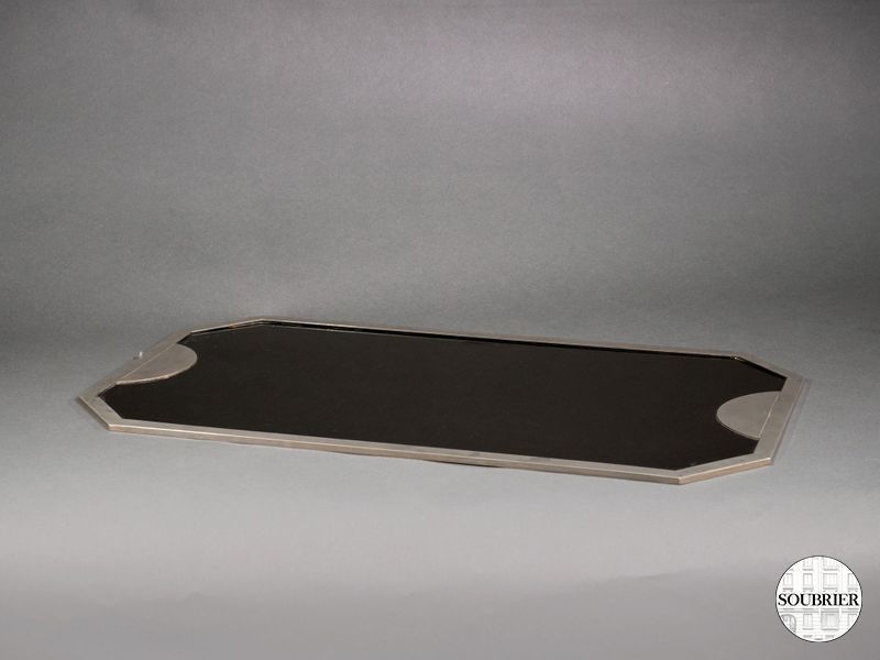 Plateau plexi fumé b