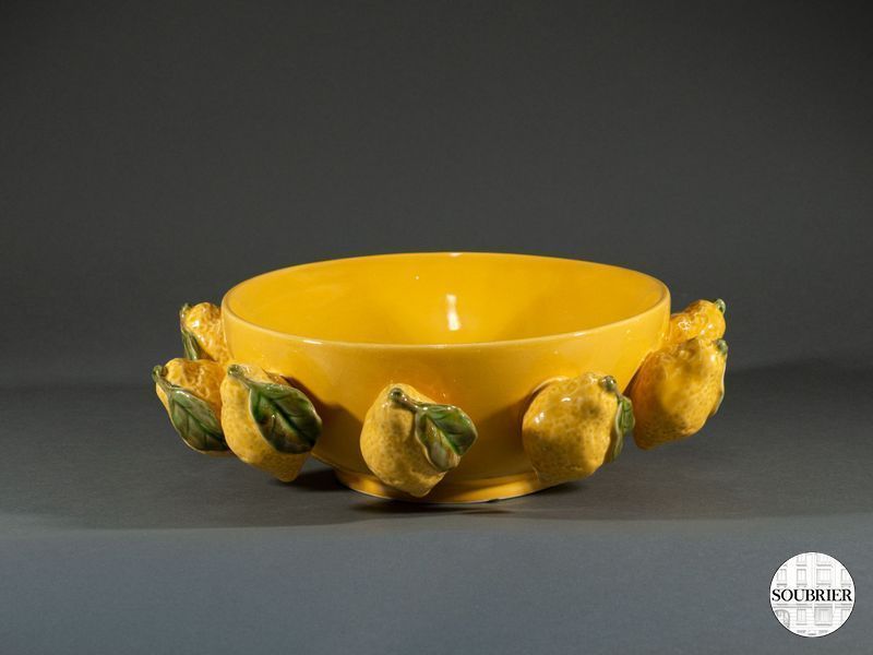 Coupe aux citrons jaune
