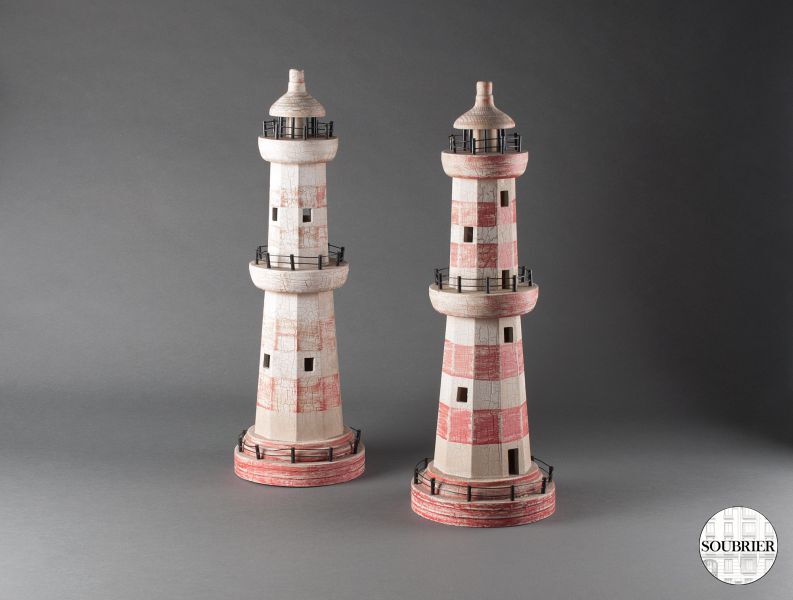 Wooden lighthouse