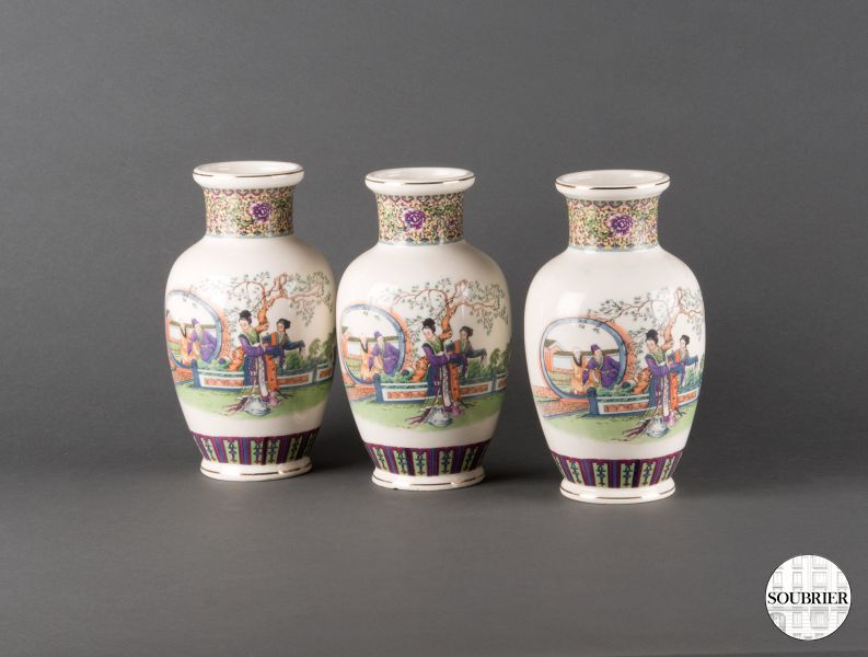 Chinese porcelain vases