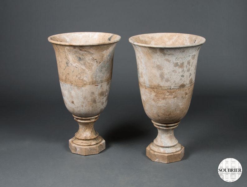 Alabaster vases