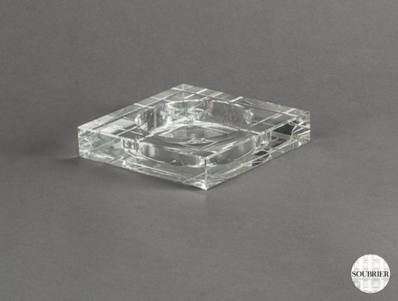 Crystal ashtray