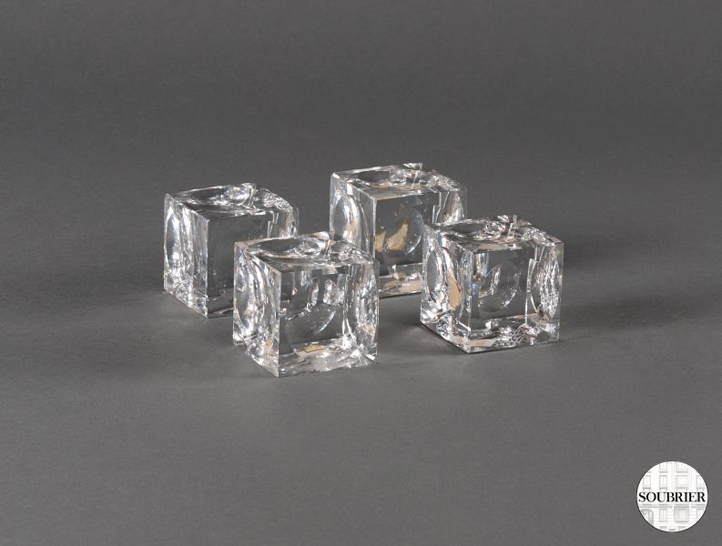 Cube en cristal