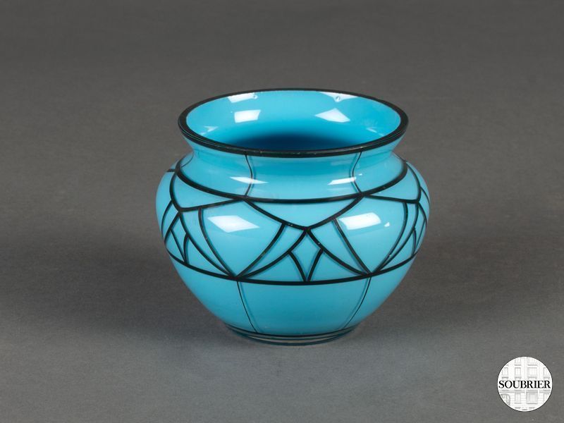 vase 1925 bleu dessi