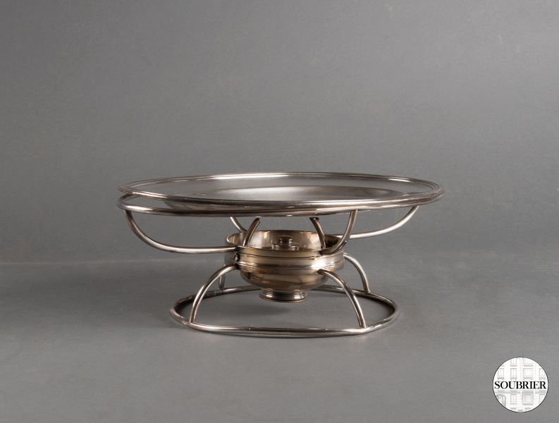 Silver-plated chafing dish