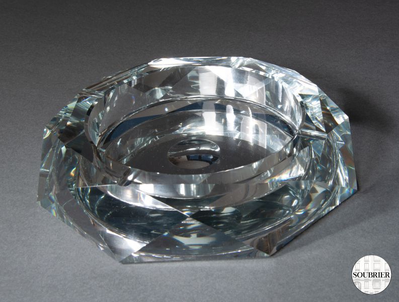 Crystal ashtray