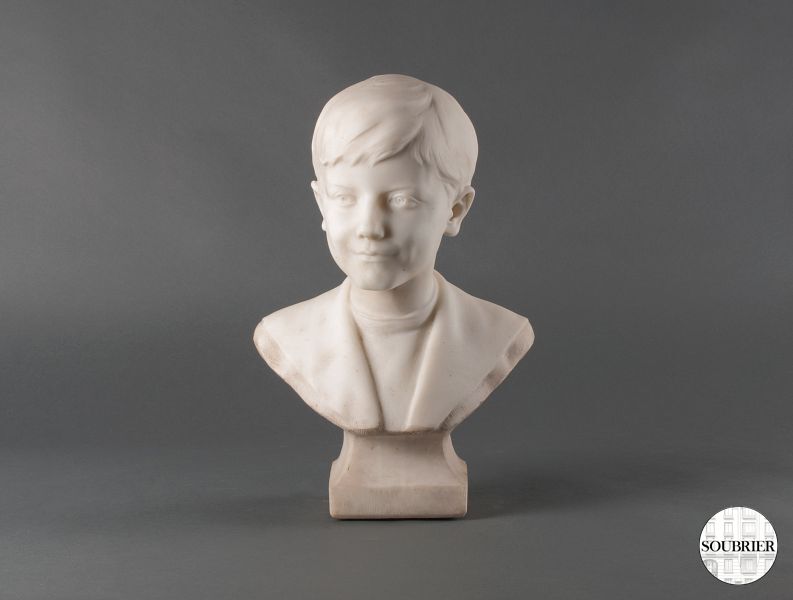 Bust of a young boy