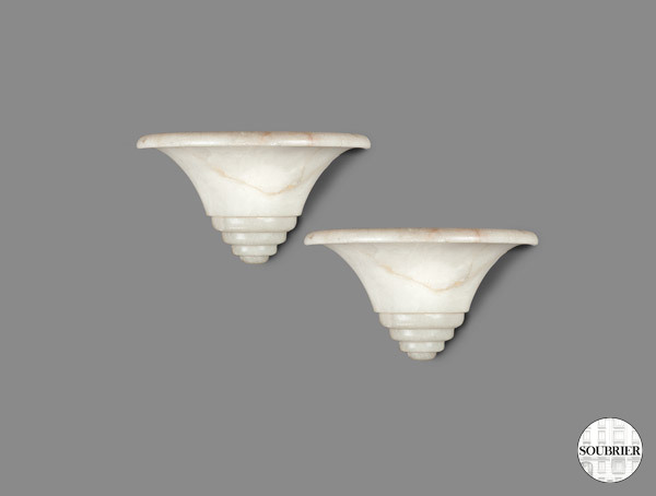 Two sconces basin