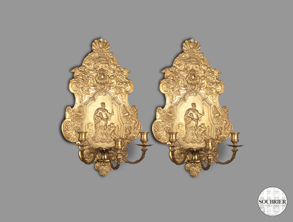 Pair of Louis XIV style