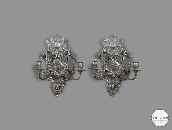 Two sconces Renaissance