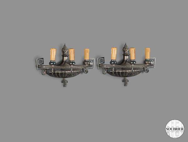 Pair of sconces twentieth