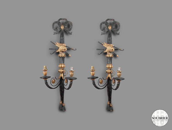 Two sconces Management