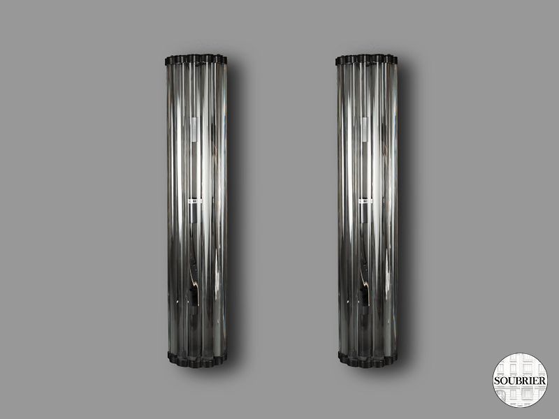 Deux appliques tubes