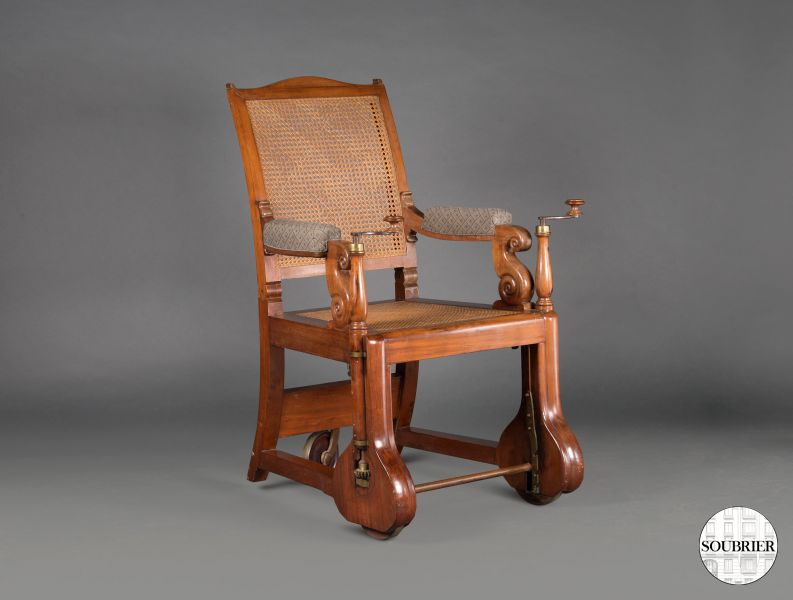 Mahogany wheelchair