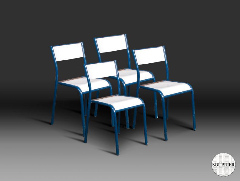 4 modern chairs