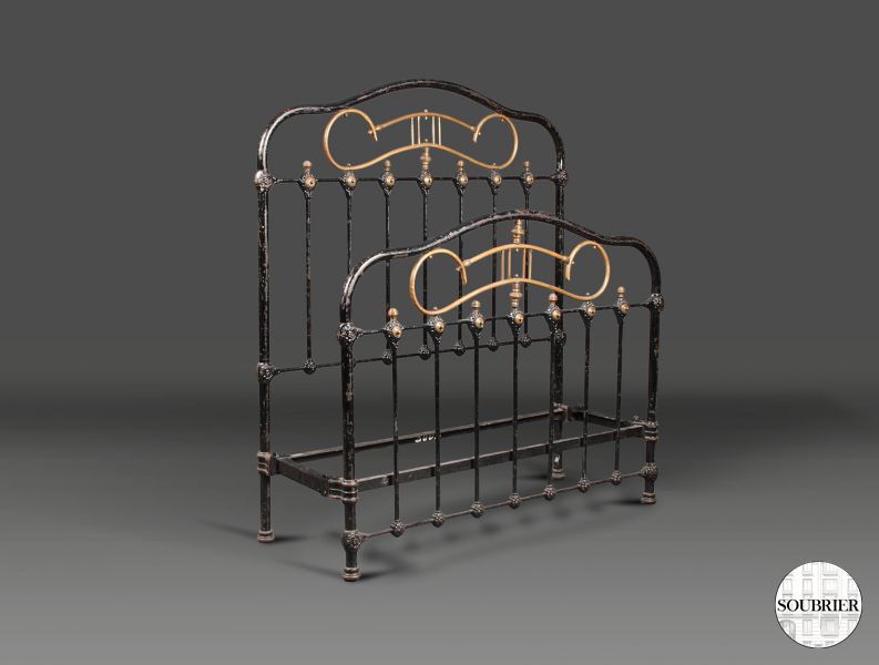 Bed high copper rods