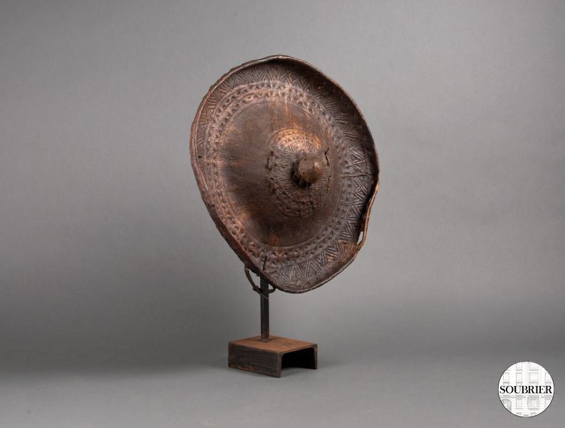 Leather African shield