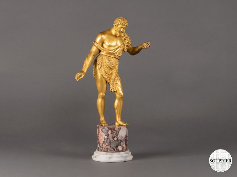 Figure of Hercules sculpture