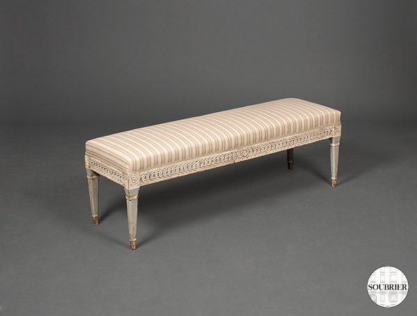 Banquette Louis XVI