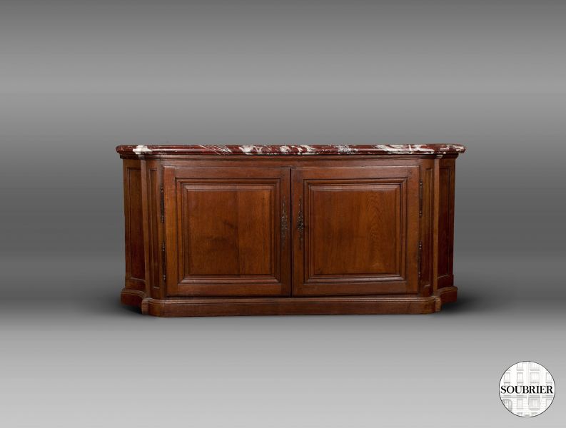 Large oak sideboard