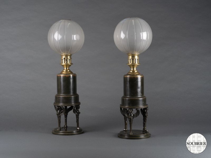 Kerosene lamps