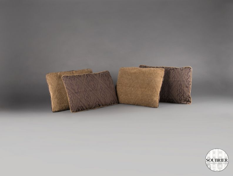 Damask cushions