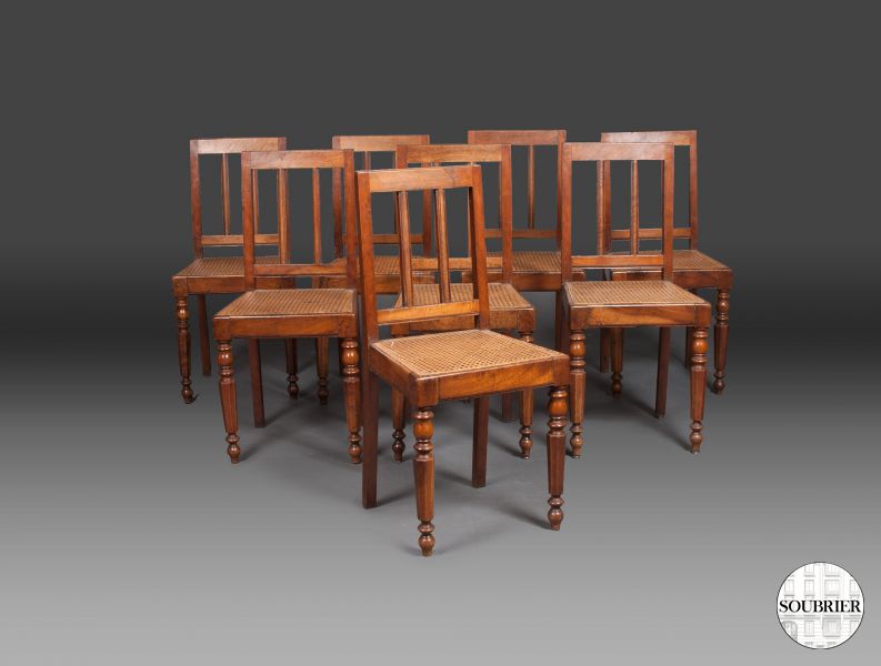6 chairs nineteenth