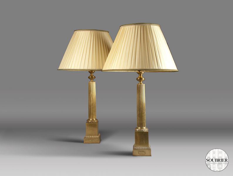 Lampes colonnes