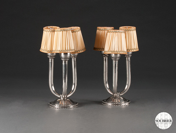 Paire de lampes 1930