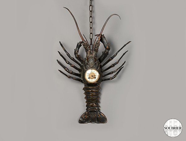 Langouste en bronze