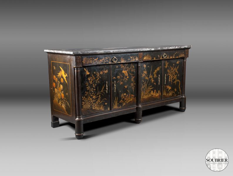 Chinese lacquer chest