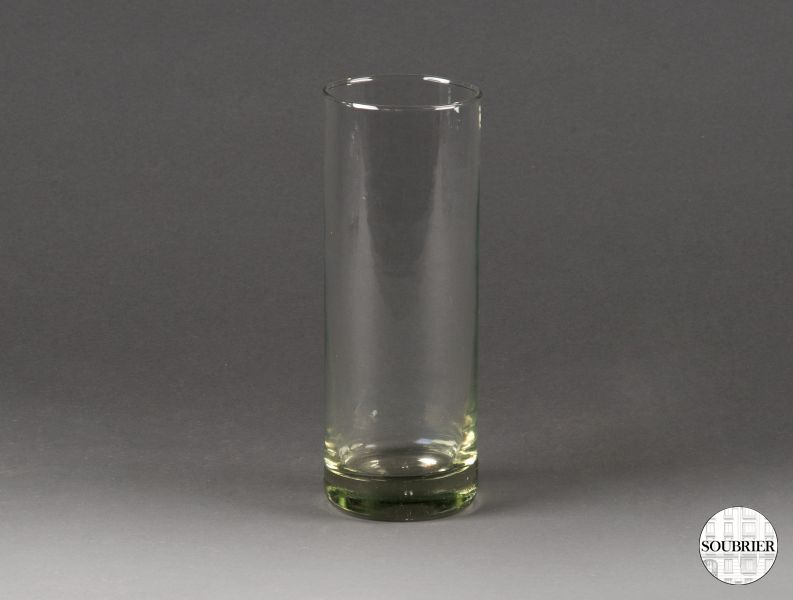 Vase cylindrique en verre