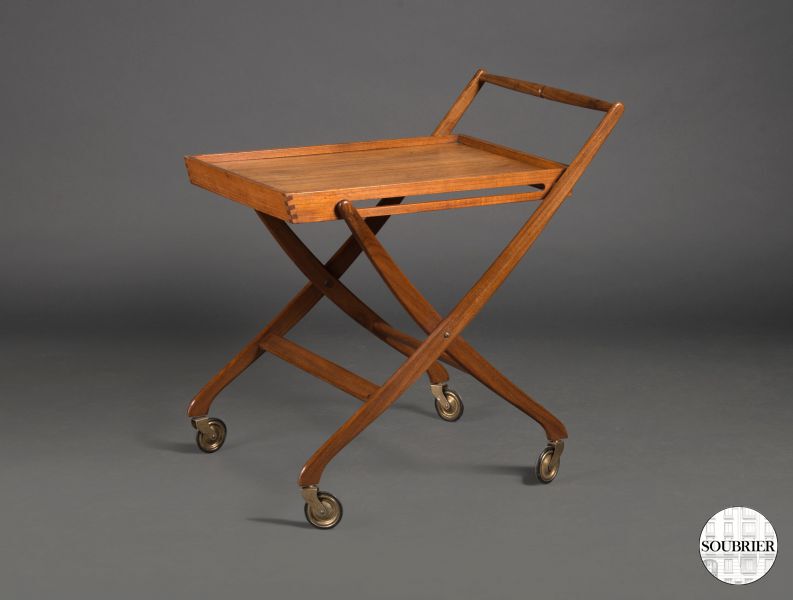 Teak trolley