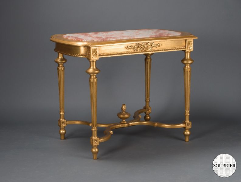 Console ovale style Louis XVI