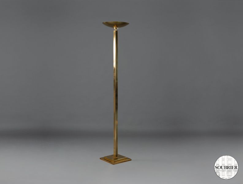 Copper standing lamp