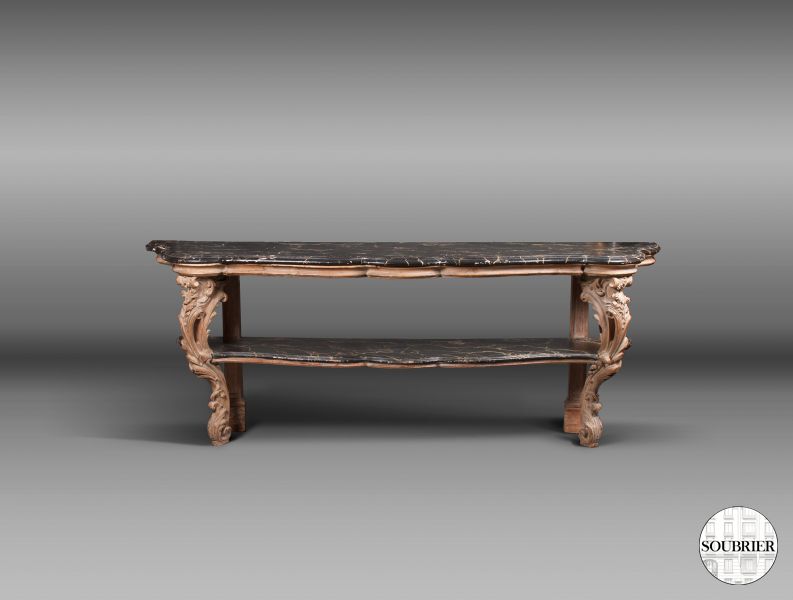 Grande console Louis XV