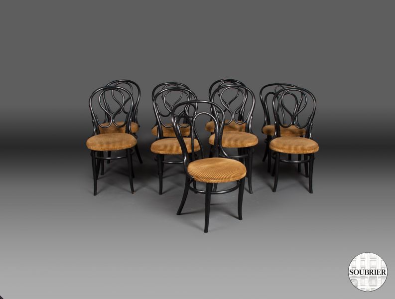 9 Bistro chairs
