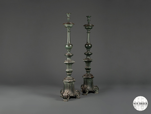 Bronze candelabra