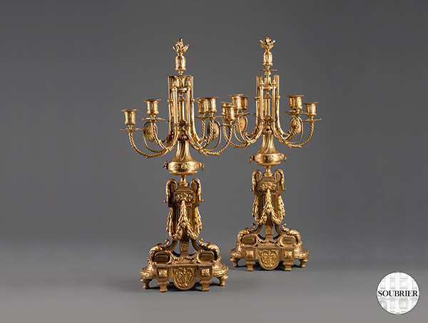 Louis XVI candelabra