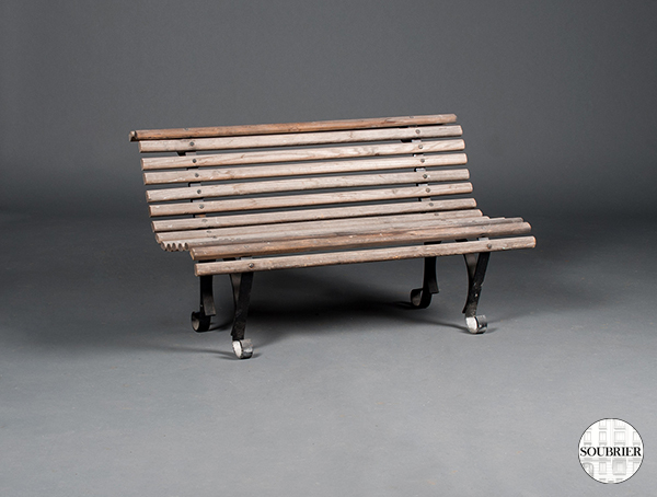 Twentieth garden bench